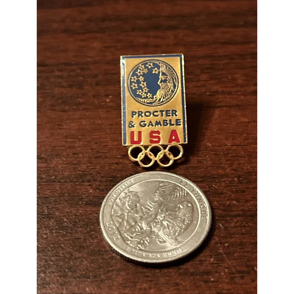 1984 Los Angeles Olympics Team USA‎ Procter & Gamble Lapel Hat Pin